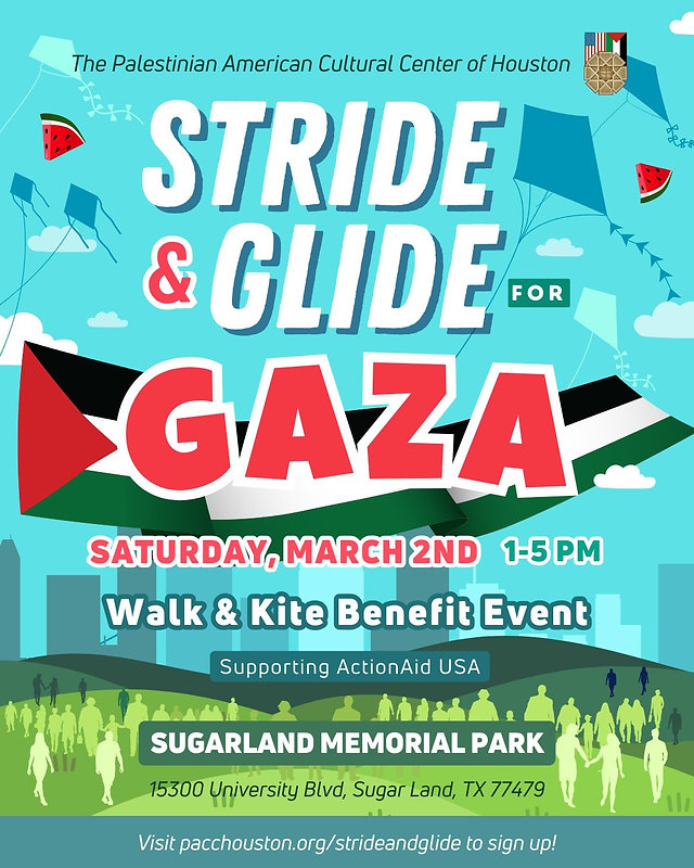 PACC/ Stride & glide for Gaza