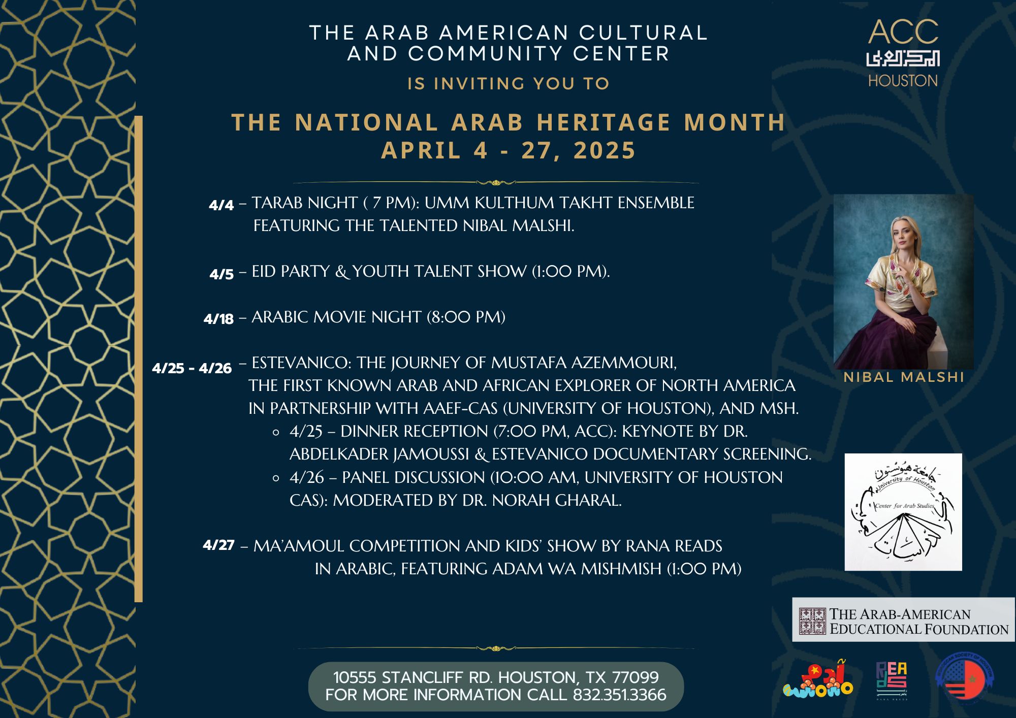 Arab Heritage Month at the ACC