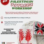 Palestinian Tatreez Workshop